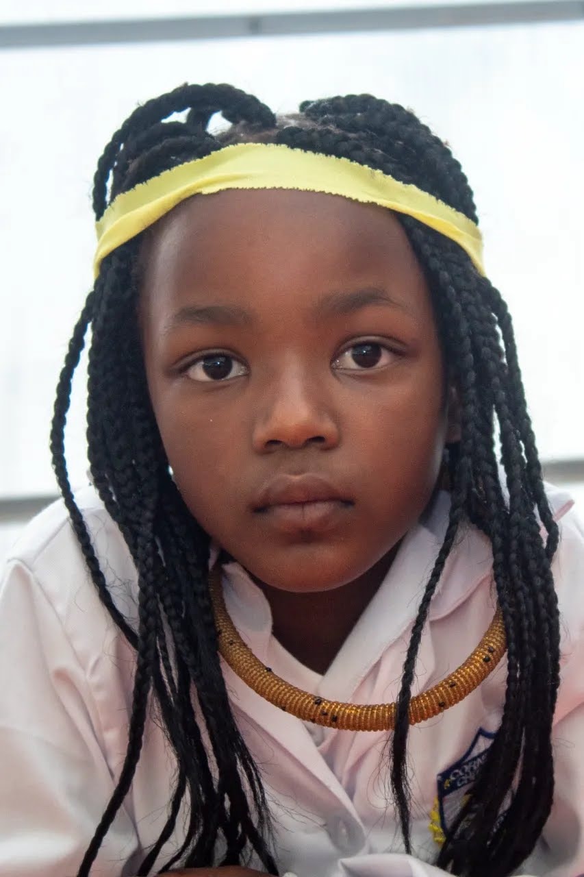 Cornelius Schools pupil in school uniform
