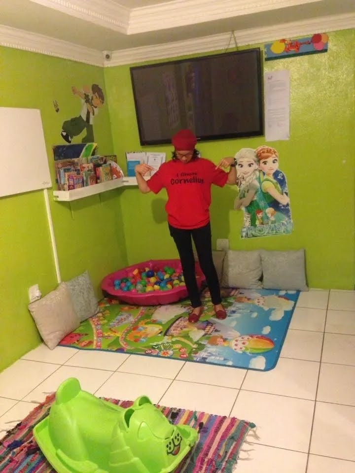 Cornelius Schools classroom play area