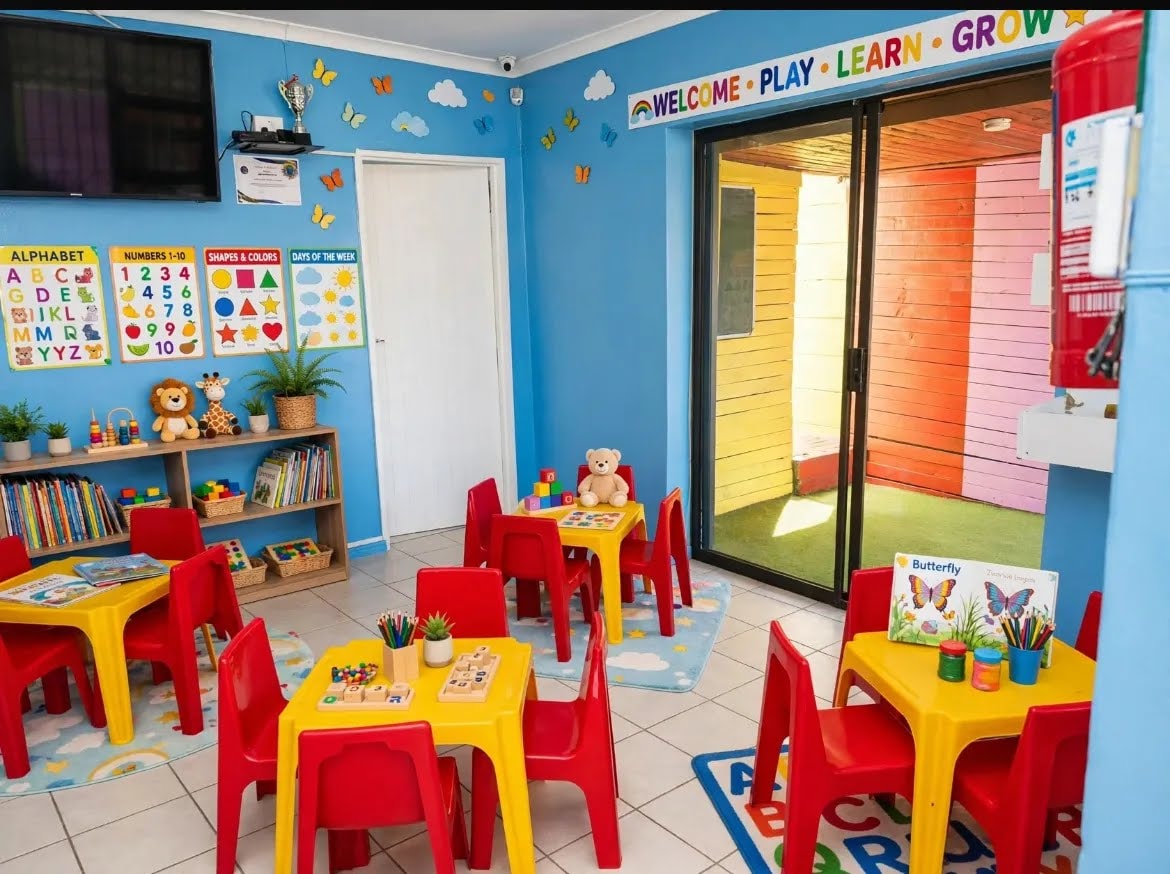 Students in an academic classroom